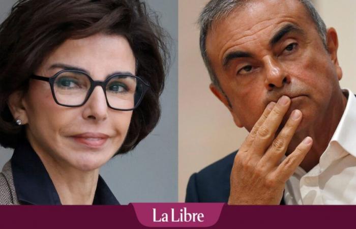 Se requiere juicio por corrupción contra la ministra Rachida Dati y Carlos Ghosn