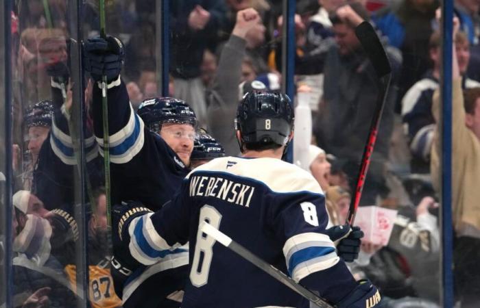 Los Blue Jackets ponen fin a su racha de seis derrotas consecutivas