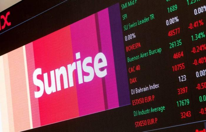 Sunrise regresa tímidamente a la Bolsa suiza tras 3 años de ausencia