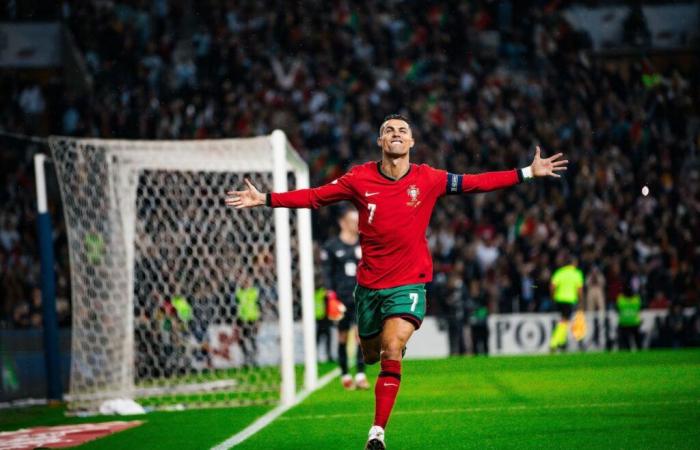 Fútbol: Incluso había una bicicleta de Ronaldo. Portugal sella los cuartos de final de la Liga de Naciones con goleada