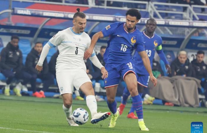 Partido de fútbol de la Liga de Naciones de la UEFA A: Francia vs. Israel-Xinhua