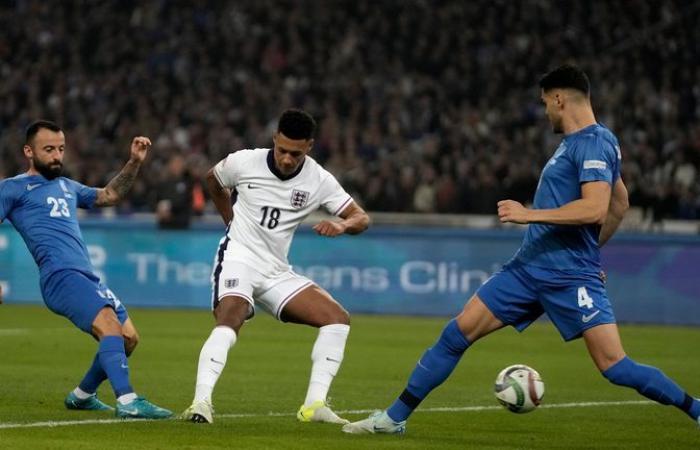 Grecia 0 – 3 Inglaterra