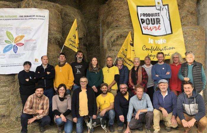 “Quienes matan de hambre a los agricultores son los grandes lobbys agroindustriales”: la Confederación Campesina de Ariège presenta su lista de candidatos