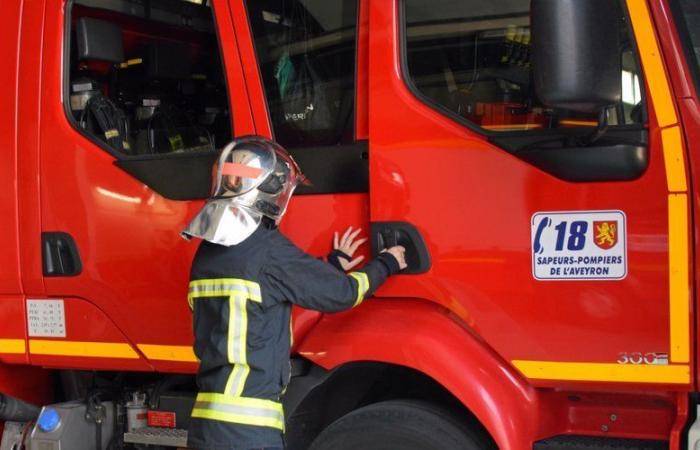 Partiendo de un edificio anexo, el fuego se extendió a otros dos edificios: 15 bomberos intervinieron en Aveyron