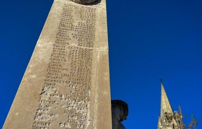 En Gradignan, el monumento a los caídos saqueado a martillazos