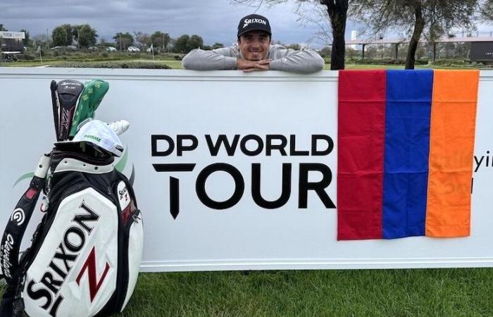 Jean Bekirian, primer armenio en el DP World Tour