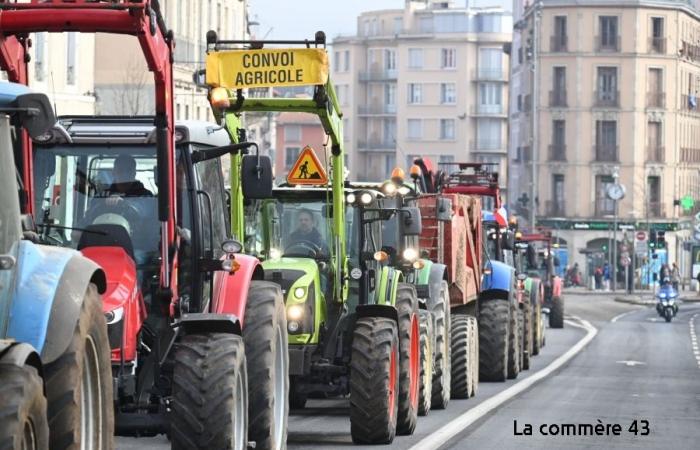 Los agricultores del Alto Loira se movilizan de nuevo a partir del lunes