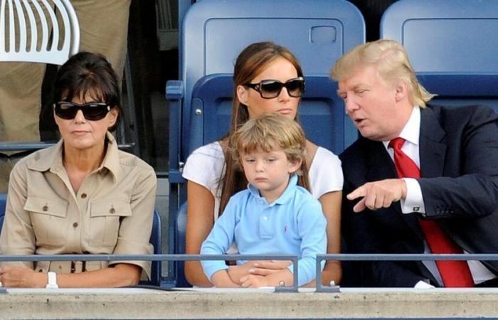 Este raro vídeo de Barron Trump a los 4 años circula en las redes sociales estadounidenses