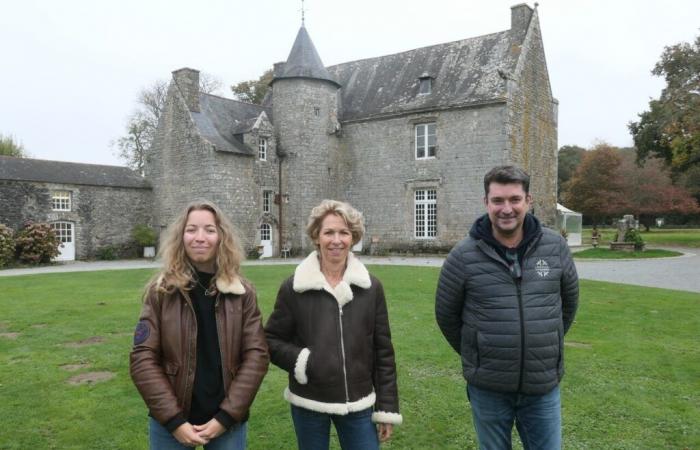 una feria navideña en el castillo de Villeneuve