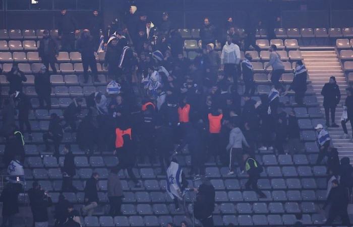 Dos personas fueron arrestadas durante el partido Francia-Israel