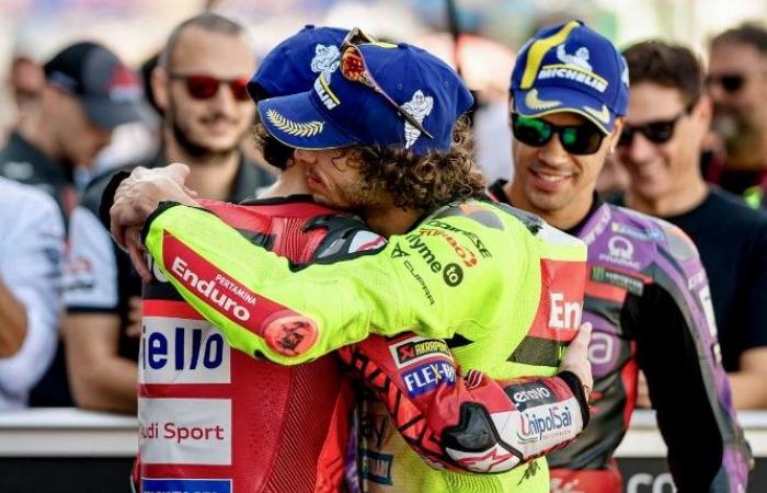 MotoGP, Barcelona J1, Marco Bezzecchi (Ducati/2): “calmar a Pecco Bagnaia es difícil, porque está mucho más tranquilo que nosotros”