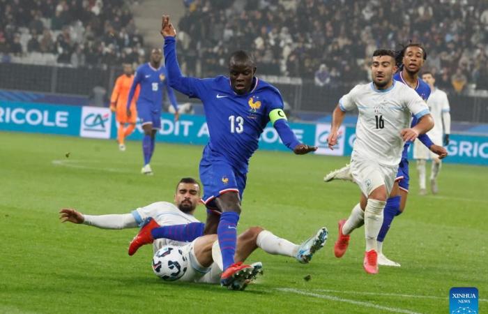 Partido de fútbol de la Liga de Naciones de la UEFA A: Francia vs. Israel-Xinhua