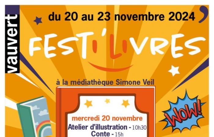 Primera edición de Festi’livres en Vauvert, ¡un festival familiar para descubrir los libros!