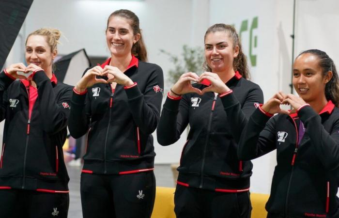 El equipo de Canadá está listo para las finales de la Copa Billie Jean King