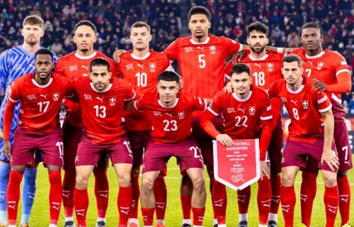 Suiza – Serbia: Descubre las notas de los jugadores de la Nati