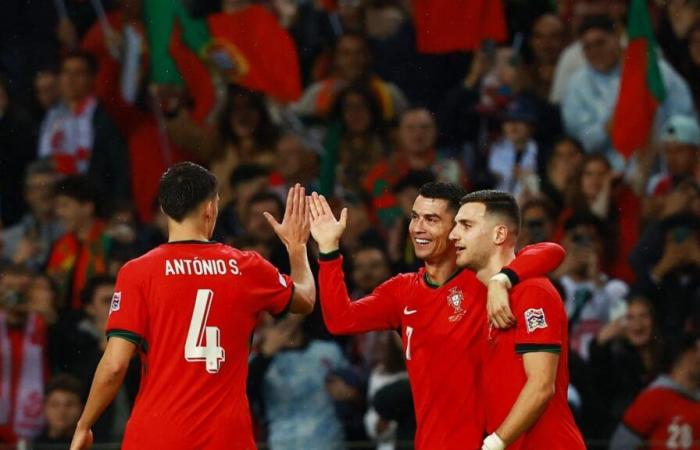 Liga de las Naciones: España domina a Dinamarca de Riemer, Cristiano Ronaldo marca un doblete (vídeo)