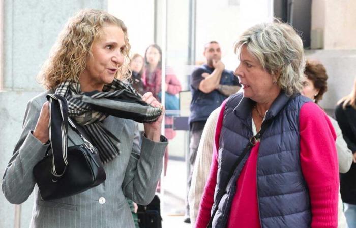 La aparición sorpresa de la Infanta Elena en apoyo a su prima Simoneta