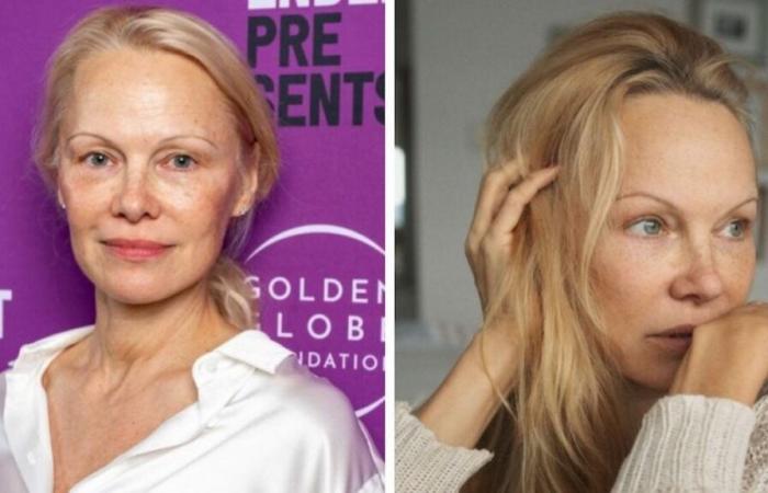 Pamela Anderson aparece sin maquillaje, pero un detalle de su rostro genera muchas críticas