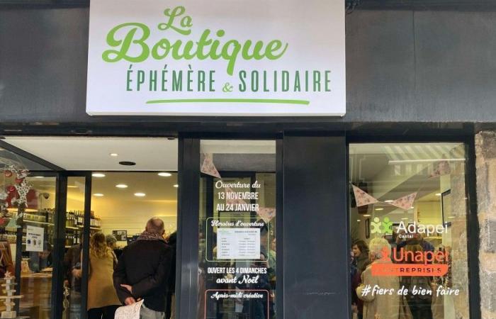 ADAPEI du Cantal abre la Boutique Efímera y Solidaria en Aurillac: una primicia en Francia