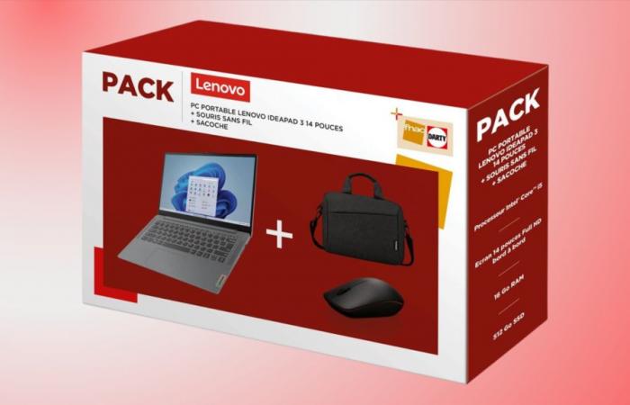 Black Friday Fnac: ¡El paquete de PC Lenovo IdeaPad Slim 3 a un precio con descuento antes de tiempo!