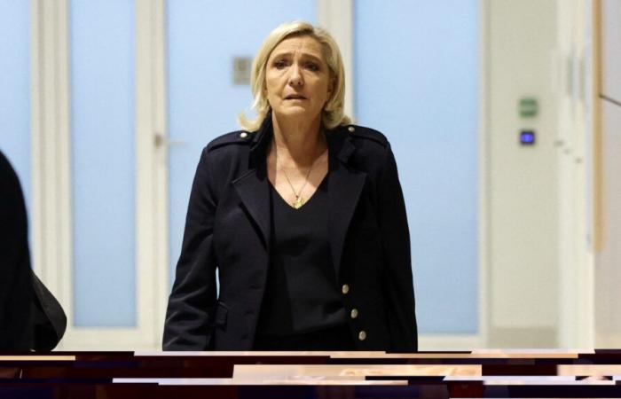 Marine Le Pen cree que la fiscalía pidió una “sentencia de muerte política” contra ella