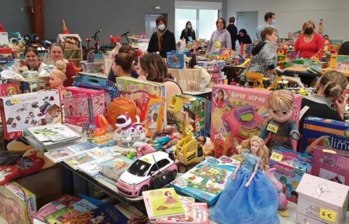 Encuentre los mercados de juguetes, ropa o libros los días 16 y 17 de noviembre en Eure y Sena Marítimo