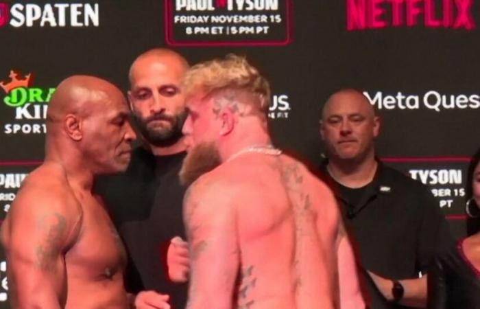 Mike Tyson abofetea a Jake Paul antes del partido anticipado