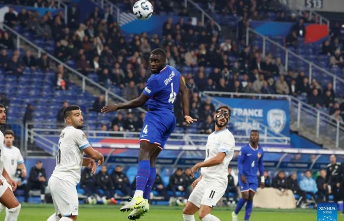 Partido de fútbol de la Liga de Naciones de la UEFA A: Francia vs. Israel-Xinhua