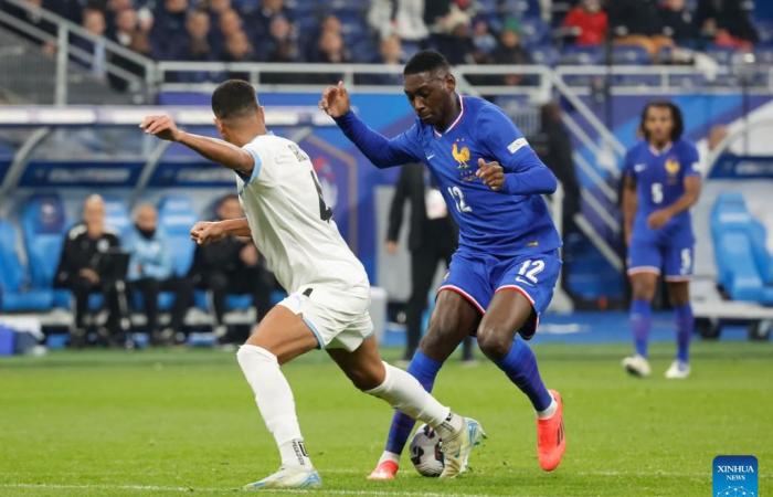 Partido de fútbol de la Liga de Naciones de la UEFA A: Francia vs. Israel-Xinhua