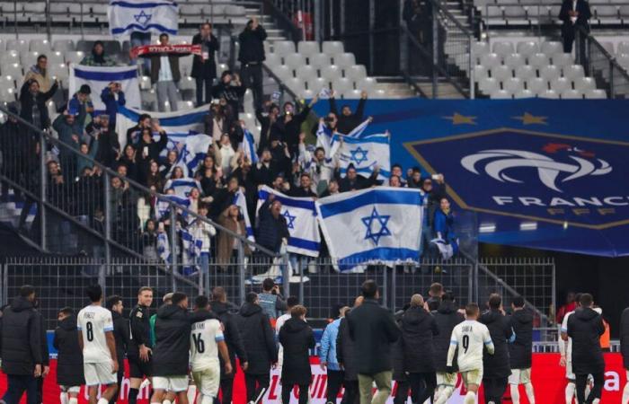 Unas cuarenta detenciones durante el partido Francia-Israel