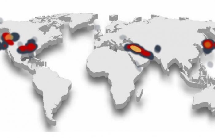 ¿Dónde ver un OVNI? Se revela el mapa actualizado del Pentágono