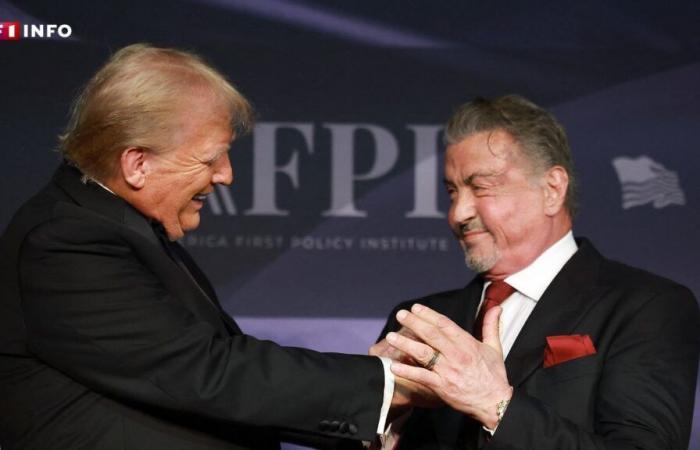 Sylvester Stallone alaba a Donald Trump: “Estamos en presencia de un personaje legendario”