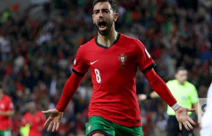 Bruno Fernandes: «Una patada de bicicleta tiene un sabor especial, es más difícil»