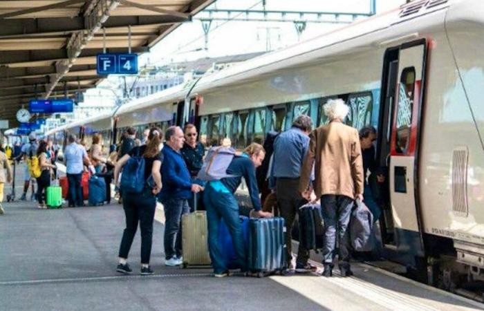 CFF: un 15 % más de trenes en la Suiza francófona