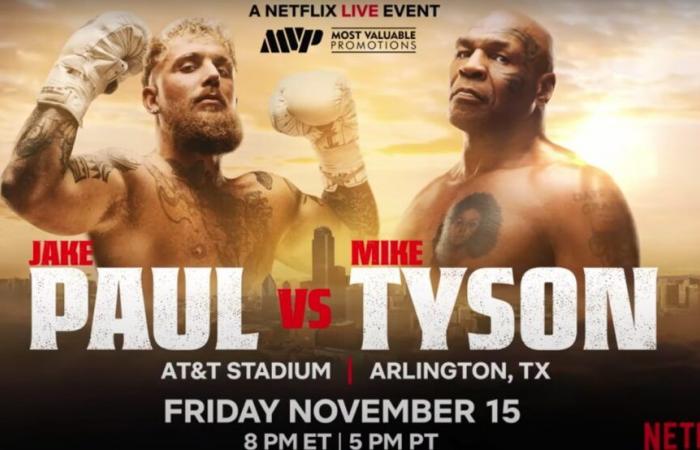 Resultados en vivo de esta noche: Tyson vs. Pablo y Taylor vs. serrano 2