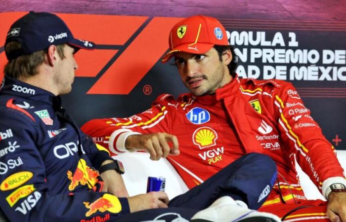 El pie de Sainz apela a Verstappen y Red Bull