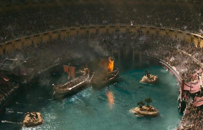 Gladiator II presenta una batalla naval celebrada en el Coliseo. Estos brutales espectáculos realmente sucedieron