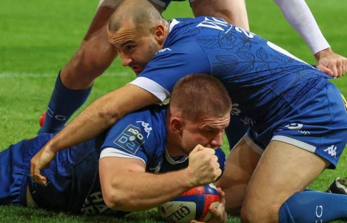 Rugby Pro D2: Grenoble se convierte en líder del campeonato al vencer a Angoulême, 37 a 7