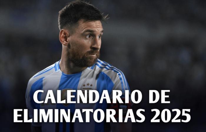 Calendario de Eliminatorias Sudamericanas en 2025