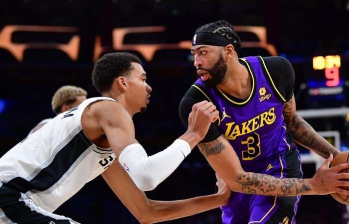 Avance del juego: San Antonio Spurs vs Los Angeles Lakers