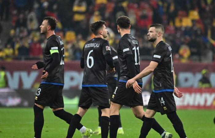 La reacción de los medios de Kosovo después de que el capitán Rrahmani ordenara abandonar el campo en el partido contra Rumanía