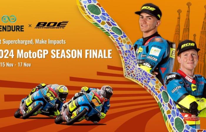 Zendure y BOÉ Motorsports celebran los 75 años de MotoGP con energía sostenible en el Gran Premio de Barcelona