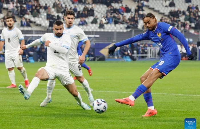 Partido de fútbol de la Liga de Naciones de la UEFA A: Francia vs. Israel-Xinhua