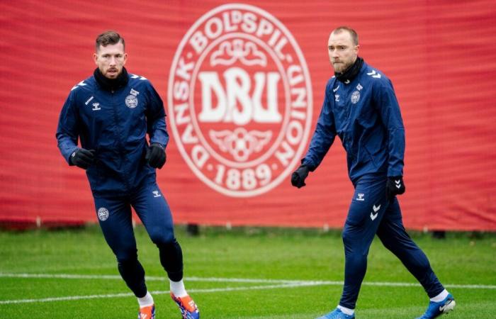 TRANSMISIÓN EN VIVO Dinamarca-España (15/11/24): Dónde ver la UEFA Nations League, Christian Eriksen hoy