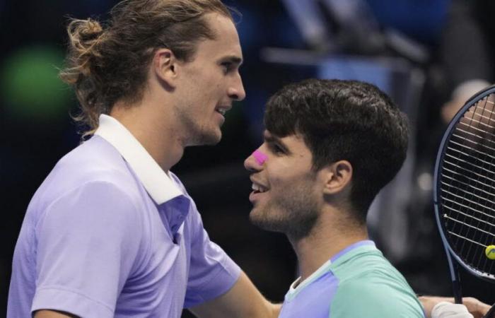 Tenis. Como jefe, Zverev llega a semifinales del ATP Masters y elimina a Alcaraz