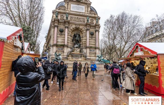 El mercado navideño Made in France de Saint-Michel en París 2024