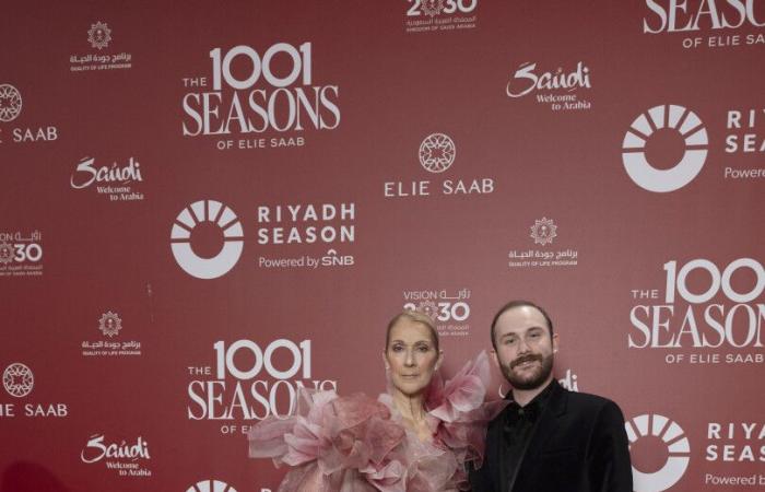 Celine Dion, reaparición mágica y radiante en el desfile de Elie Saab