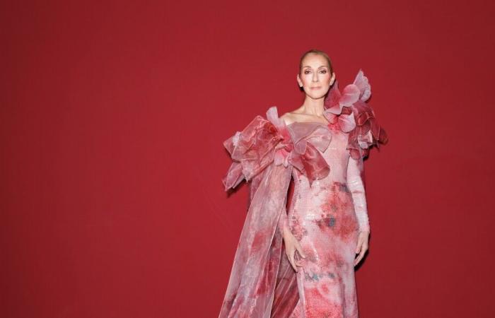 Celine Dion, reaparición mágica y radiante en el desfile de Elie Saab