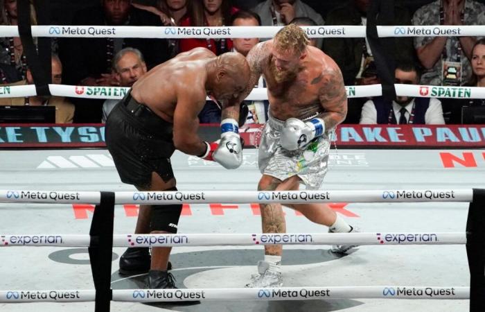 La leyenda del boxeo Mike Tyson derrotado por el YouTuber Jake Paul en Arlington