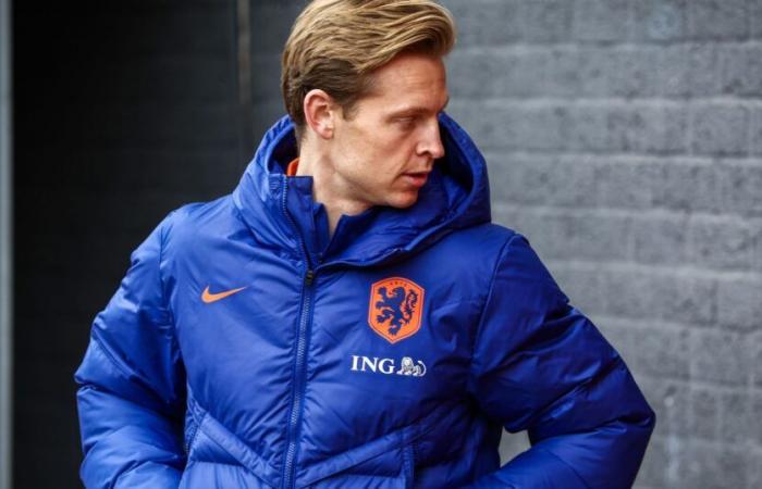 Países Bajos – Frenkie De Jong, ante los demonios de una larga lesión